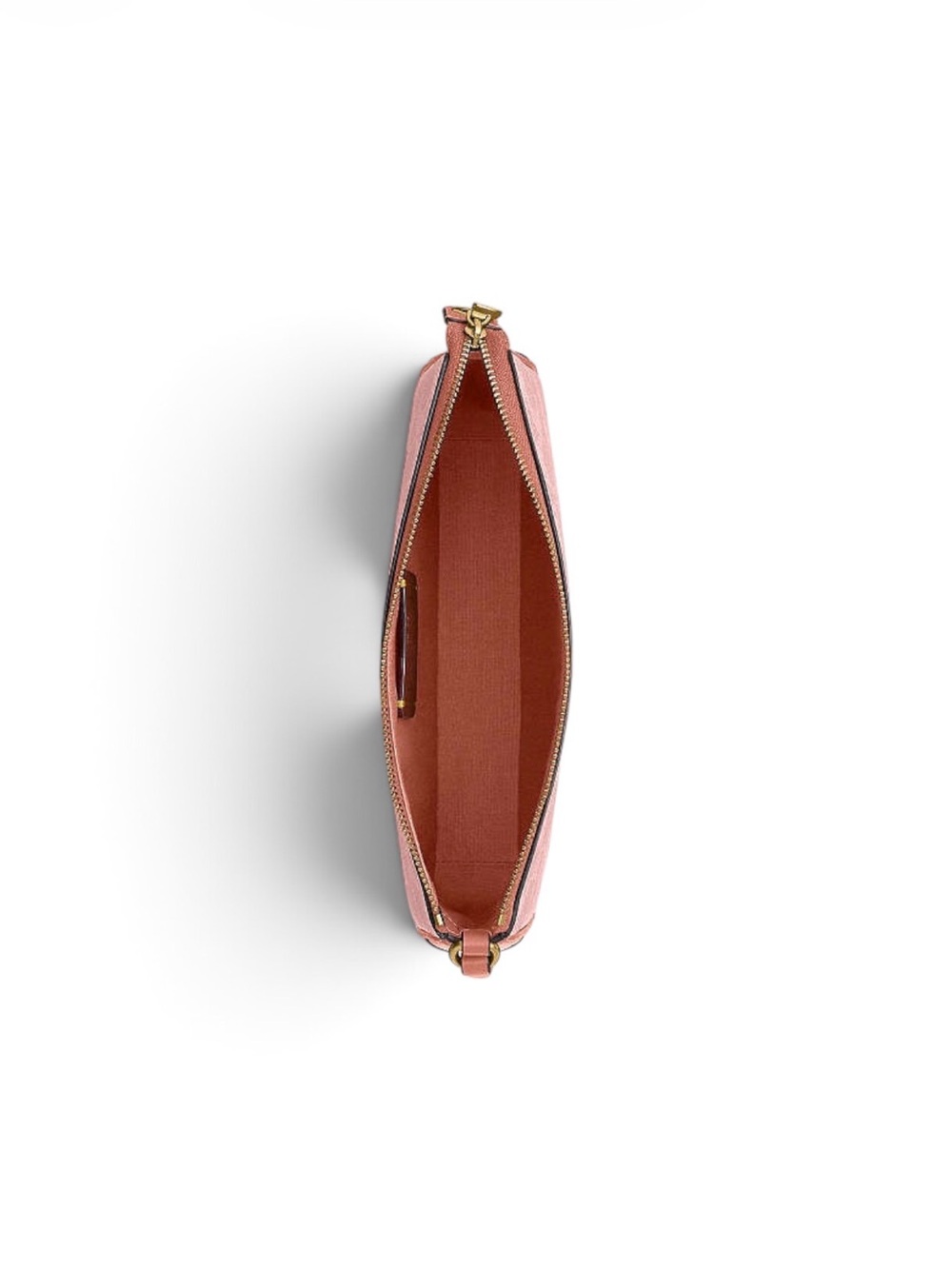 NWT Coach Plaza Bag Signature Canvas Melon Pink CCC42 Wristlet | Shoulder - Picture 7 of 13